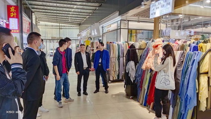 深入市场调研，共谋协同发展 中国轻纺城转移印花行业协会走访杭州四季青面料市场纪实